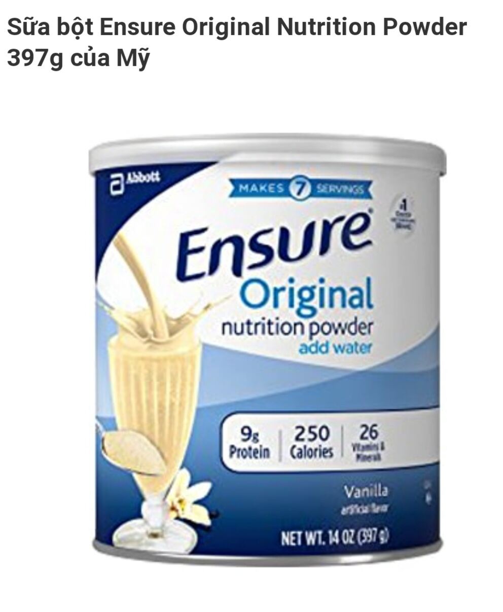 sữa Ensure