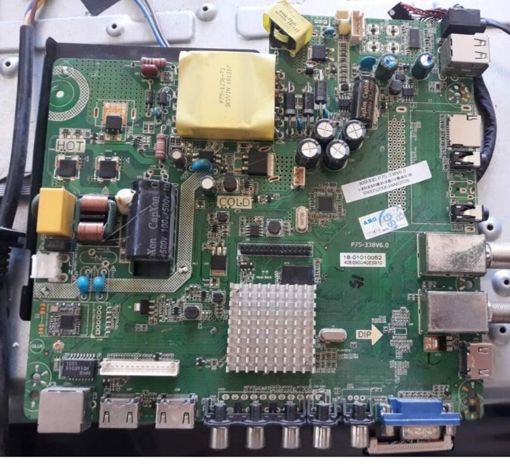 Bo mạch tivi ASANZO 40AS330