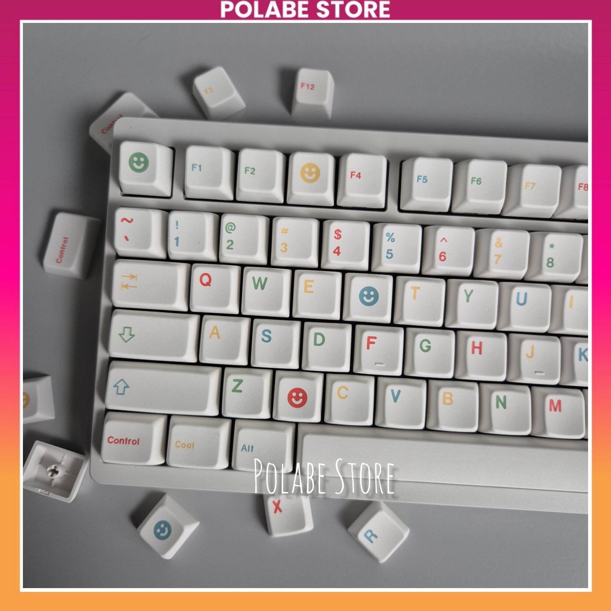 Keycap MDA Cool Kid profile PBT bàn phím cơ Polabe Store