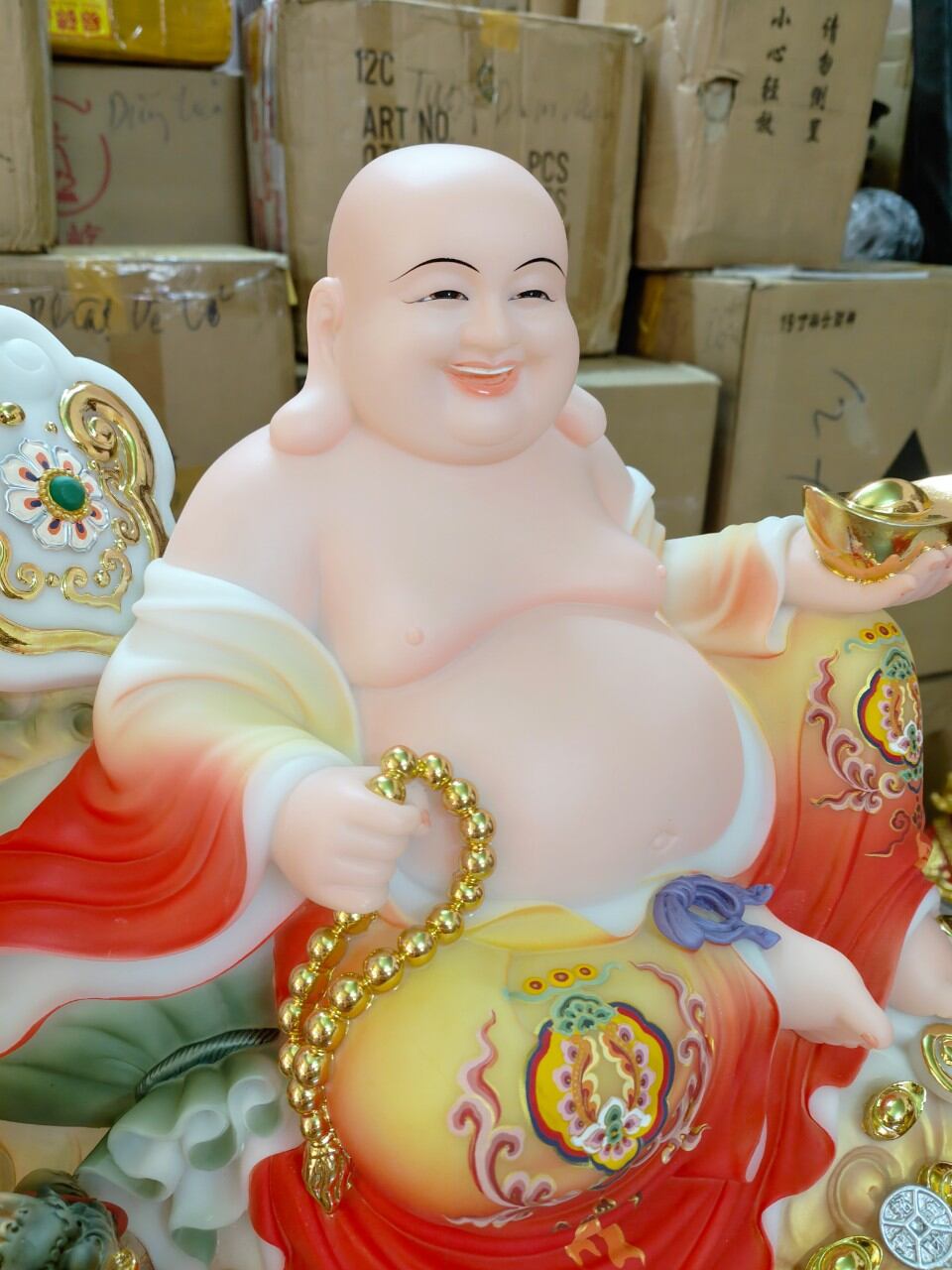Tượng Phật Di Lặc cao 40cm,50cm