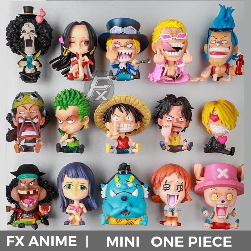 Mô Hình Nhân Vật One Piece Chibi Mini  Mô hình nhân vật  BiBiOnevn