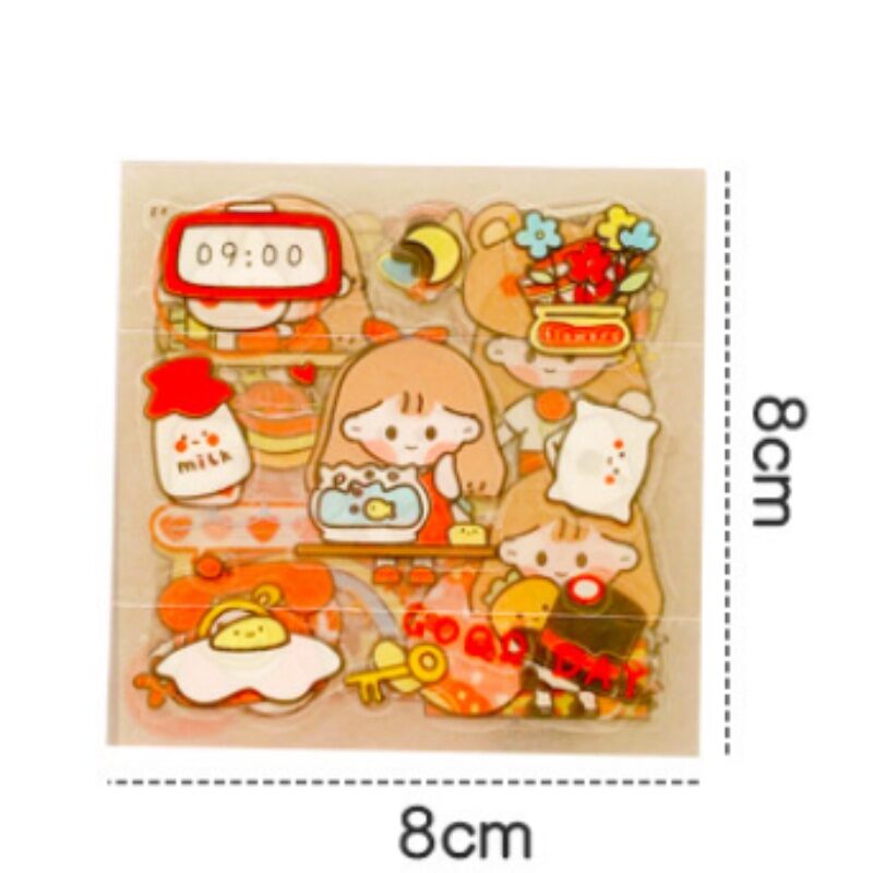 Bộ Hình Dán Sticker 25 tấm gồm 100 hình cho bé dán