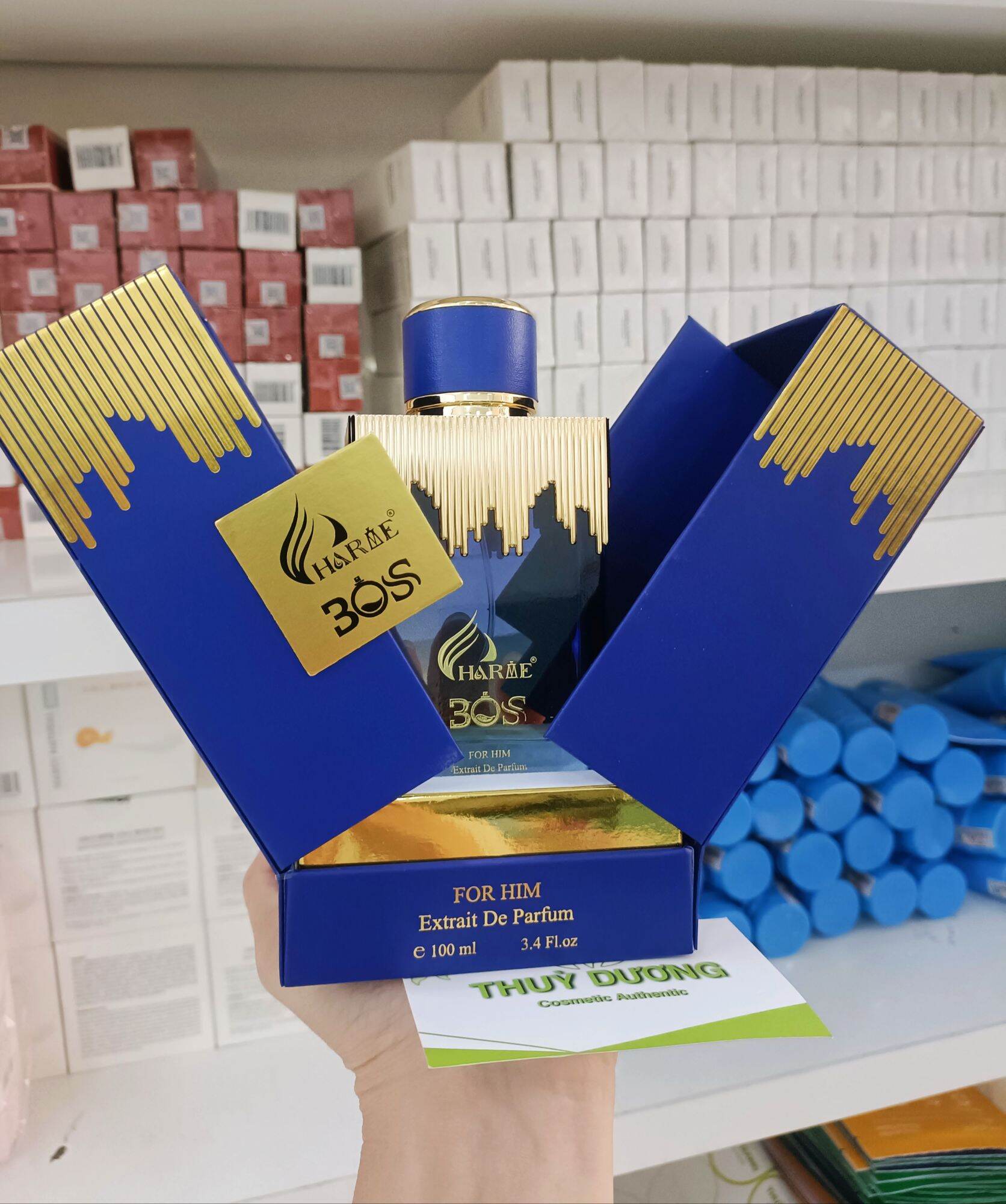 Nước hoa nam Boss 100ml charme chính hãng lưu hương lâu