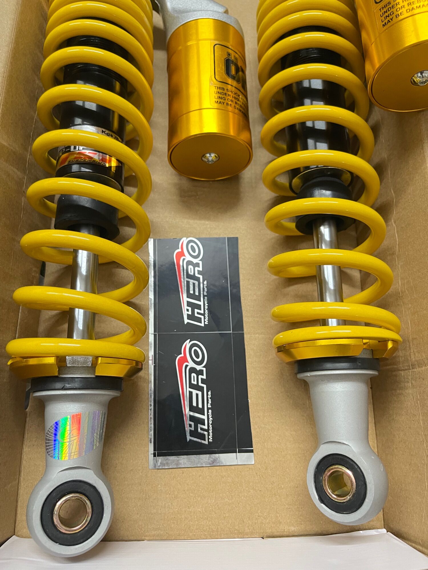 Phuộc ohlins gắn dream wave future axelo elegant cafe cub chaly