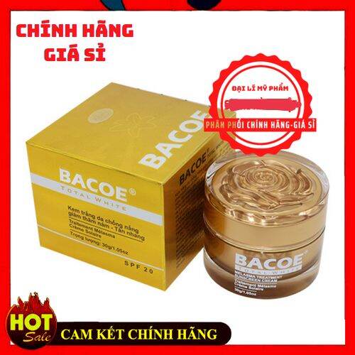 Bacoe Kem Thâm Nám Tàn Nhang Cao Cấp 30G