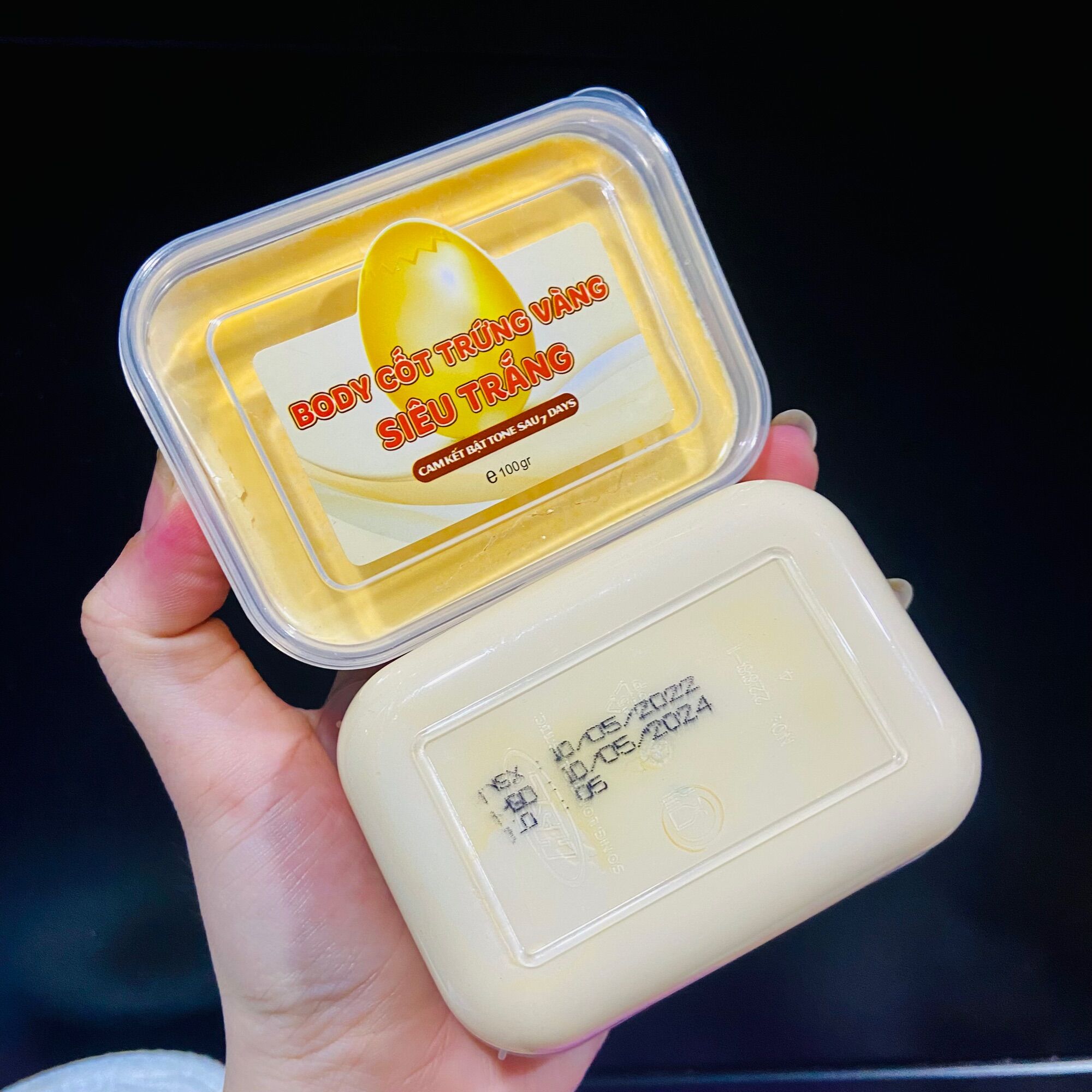 Kem cốt trứng vàng