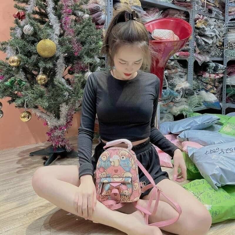Super Cute Pink Bear Backpack