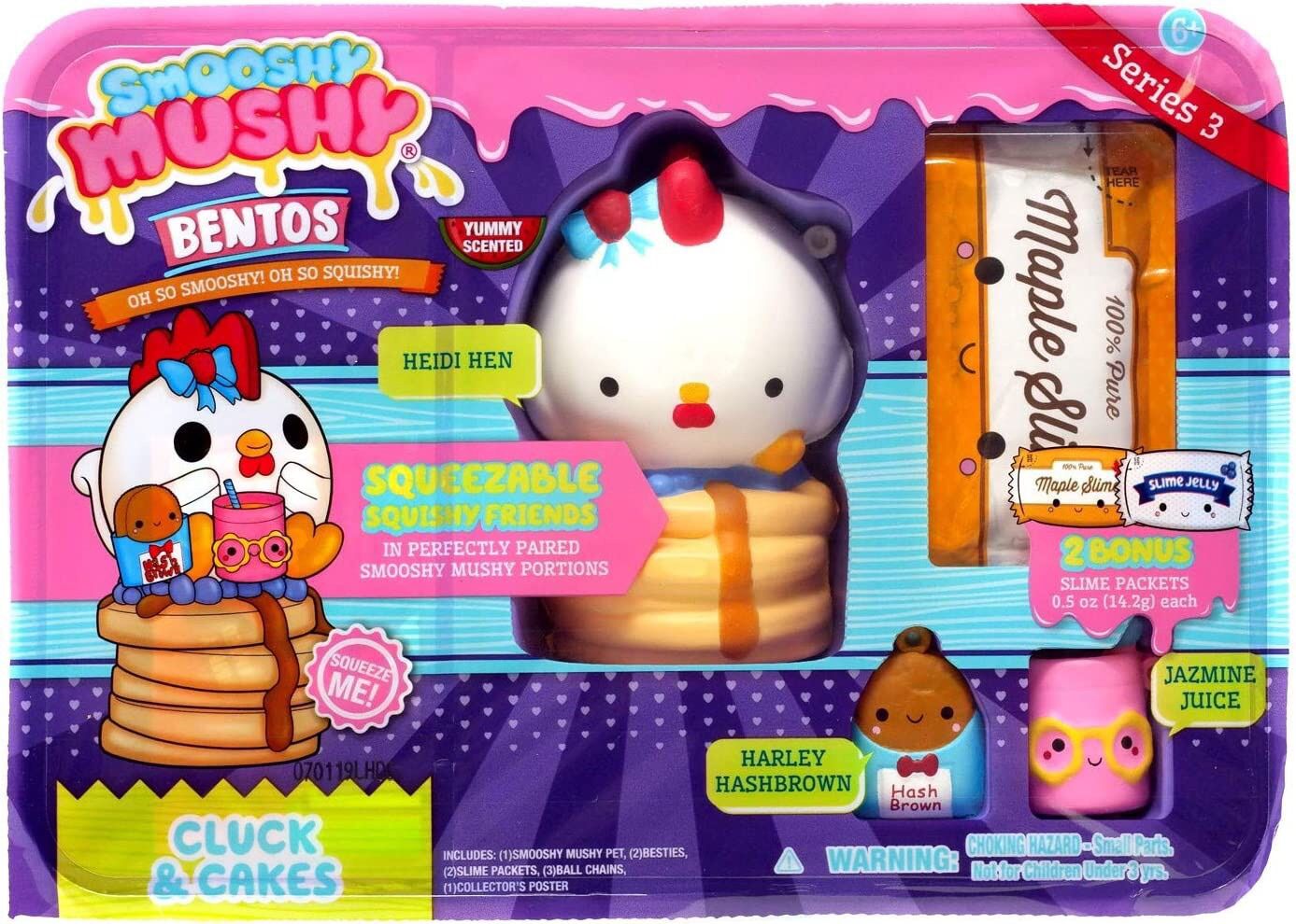Đồ chơi Smooshy Mushy khay Bento chính hãng