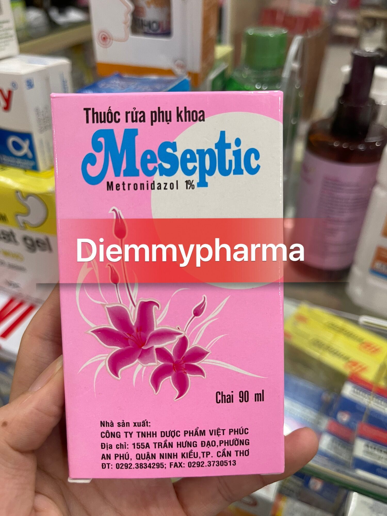 Rửa phụ khoa Meseptic