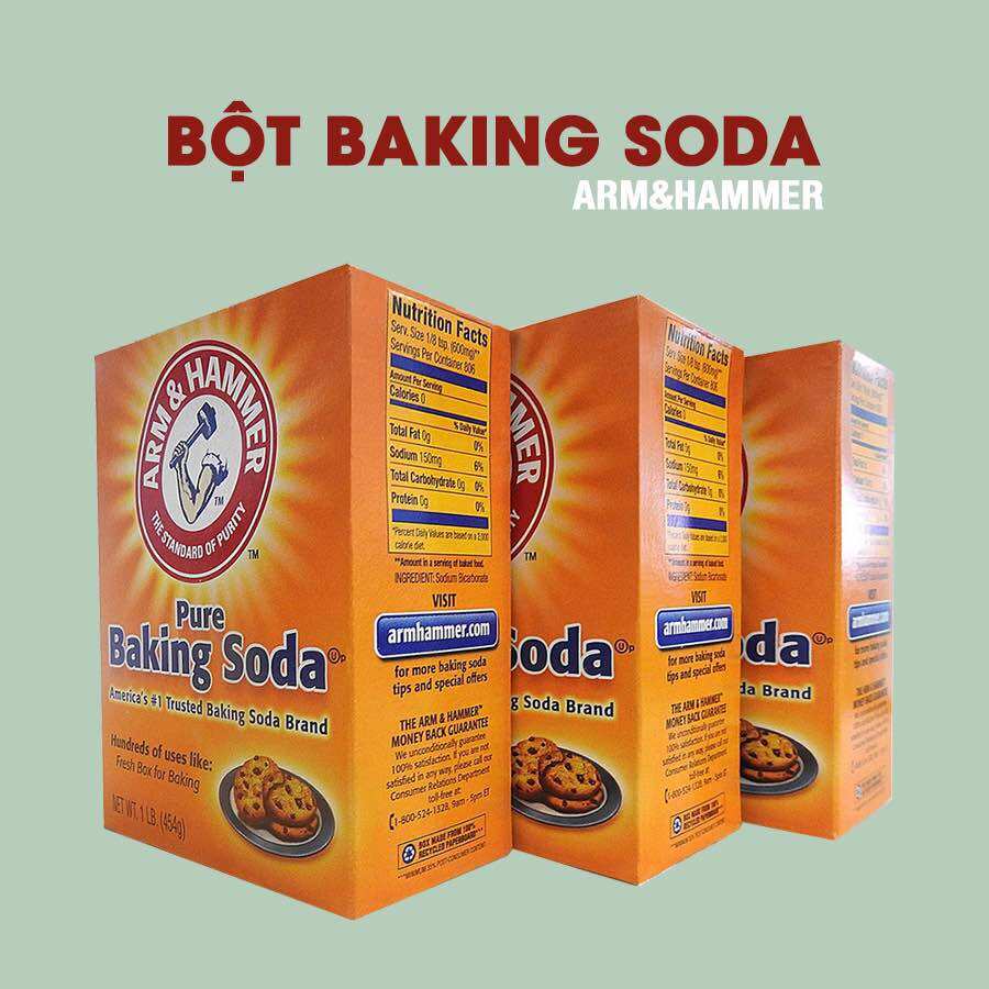 [chính hãng]   Bột baking soda 454g
