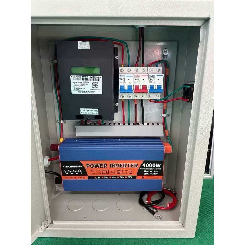 Bộ Kích sin chuẩn 4000w kèm sạc MPPT GODSUN 12V/24V - 40A hệ 220v - Dùng cho điện năng lượng mặt trời dùng cho gia đình Giá 6,000,000 Đồng*Miễn phí vận chuyển