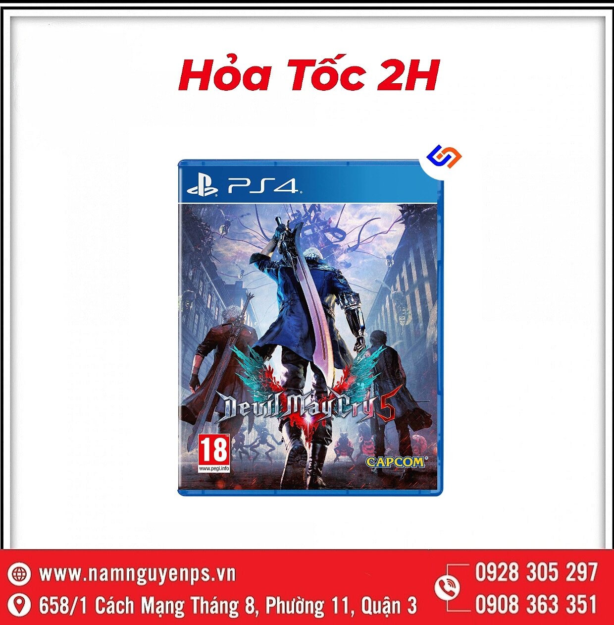 Đĩa game ps4 | devil may cry 5 dmc