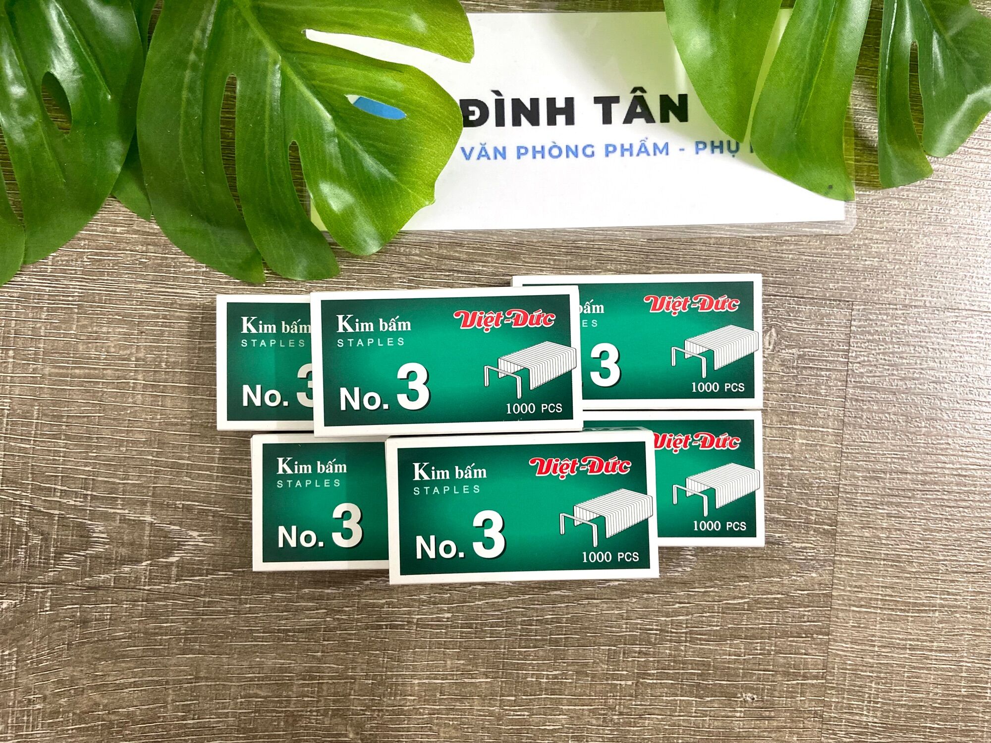 Kim Bấm Số 3 Việt Đức - 1 Hộp Nhỏ