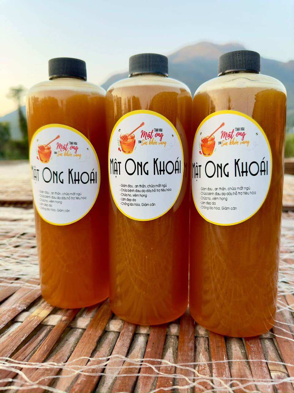 Mật ong khoái rừng Tây Bắc- nguyên chất tự nhiên, thơm, vị ngọt thanh