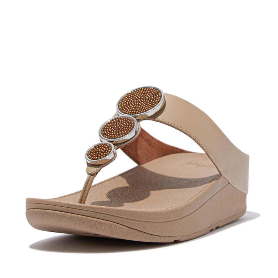 Dép fitflop hình tròn halo