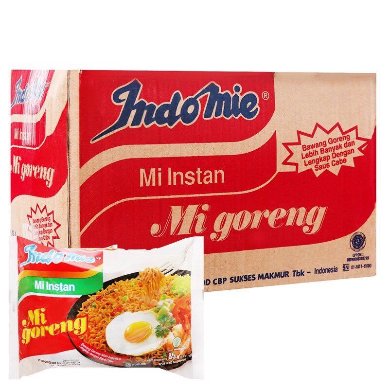 Combo 10 gói mì trộn INDO VỊ CAY NỒNG