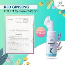 Kem Rửa Mặt Nhân Sâm Đỏ Hàn Quốc Red Ginseng150ml