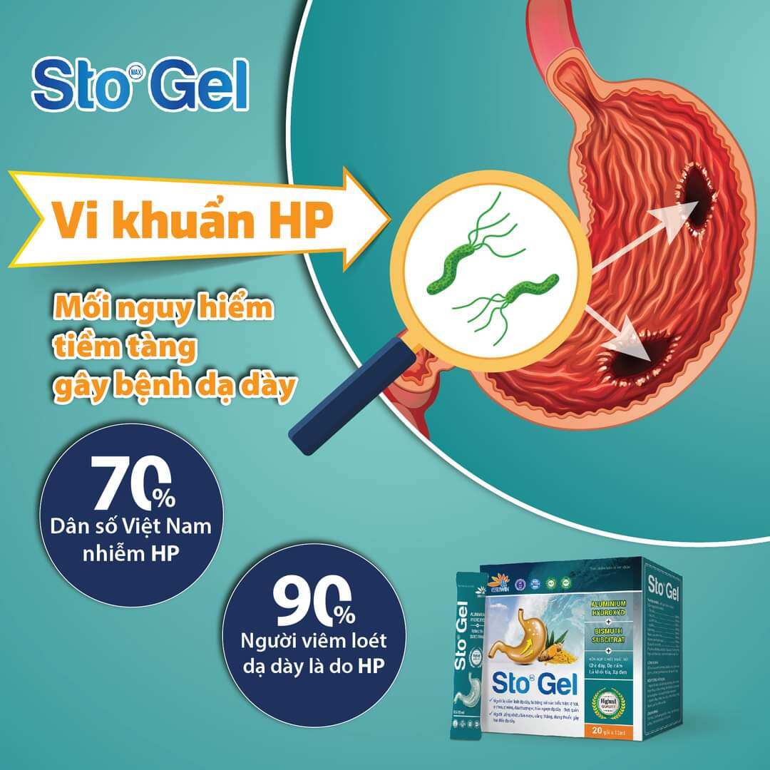 Stomax Gel - Dạ khoẻ tâm an