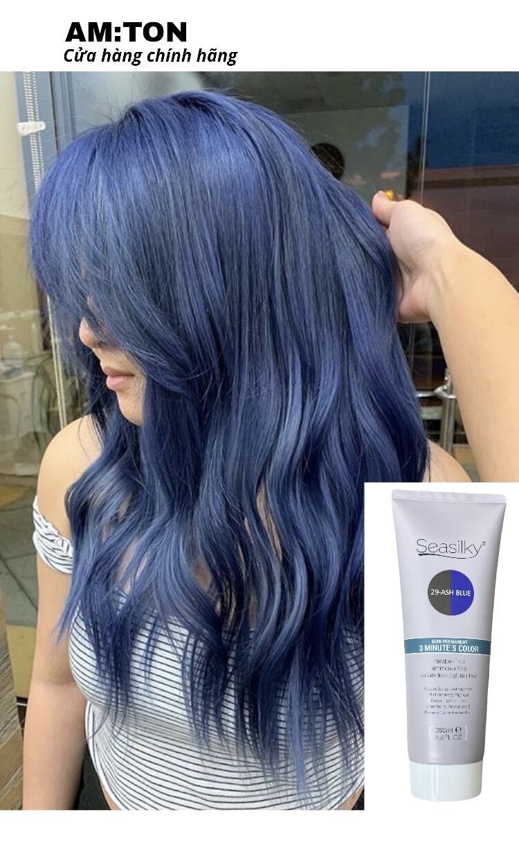 Color dye-steamer hair color dye seasilky 260ml, moisturizing soft silky hair