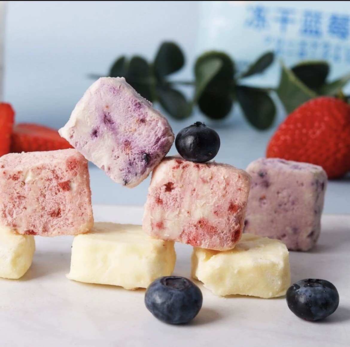 Sữa chua khô sấy lạnh vị trái cây 45 gr