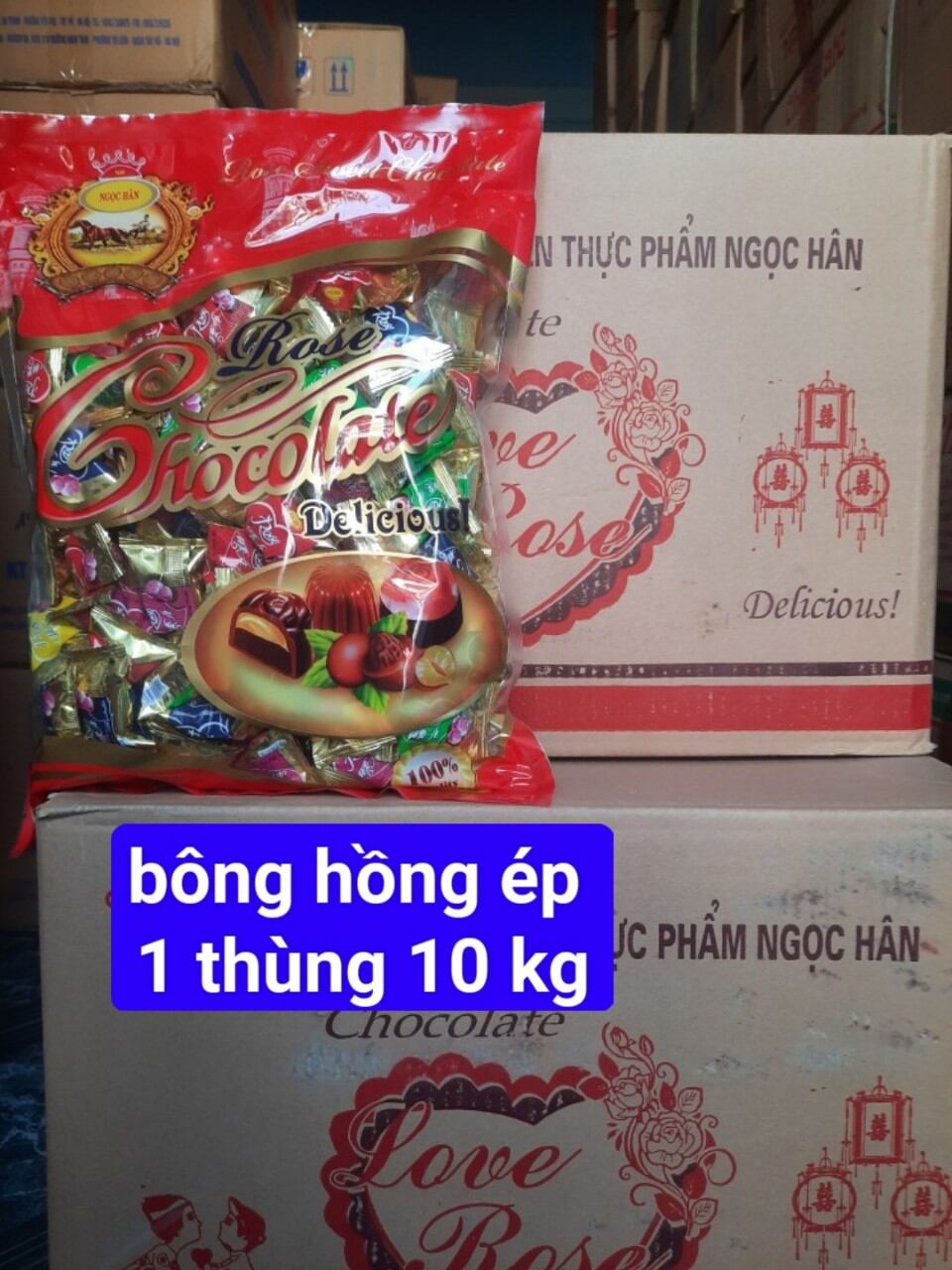 Socola Bông Hồng Ép 1Kg