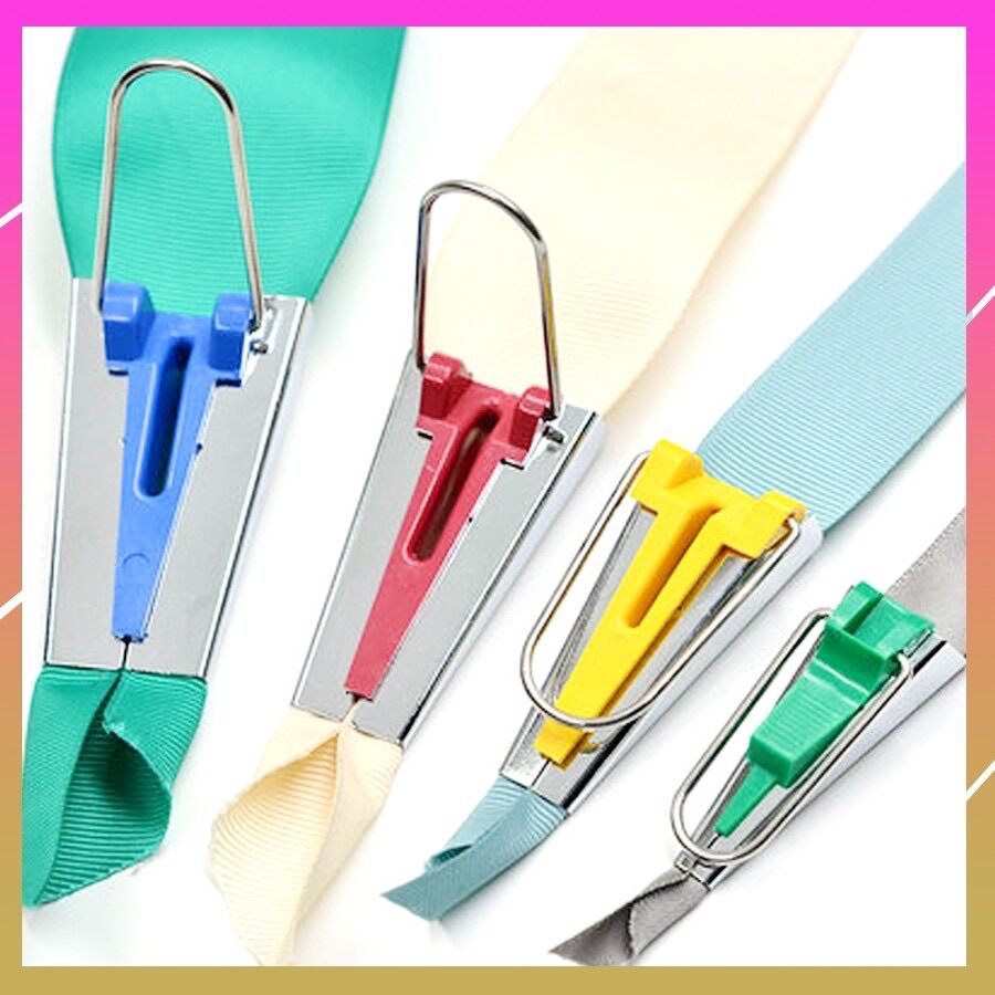 Dụng cụ làm viền vải (cữ viền ủi) các kích thước 6mm-12mm-18mm-25mm [SIÊU THỊ SV]