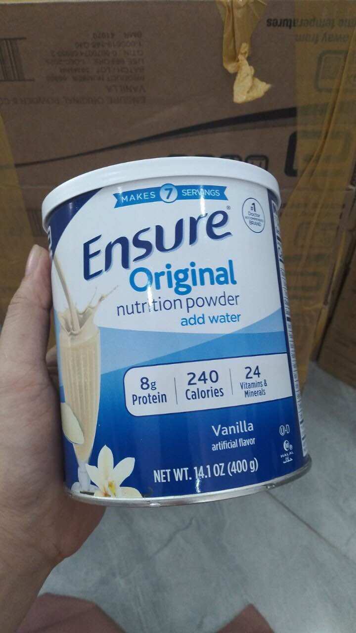 🌾🥛 thùng 6 hộp sữa bột ensure original nutrition powder của mỹ 400g x 6 hộp
