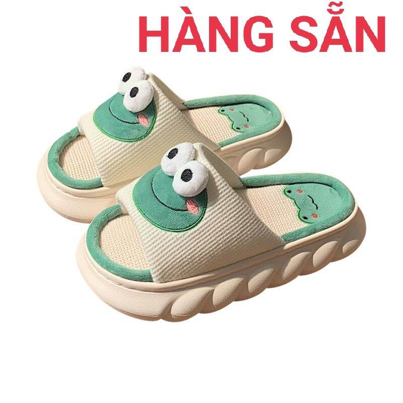 [Hoàn tiền MAX] Dép ếch xinh xắn dễ thương