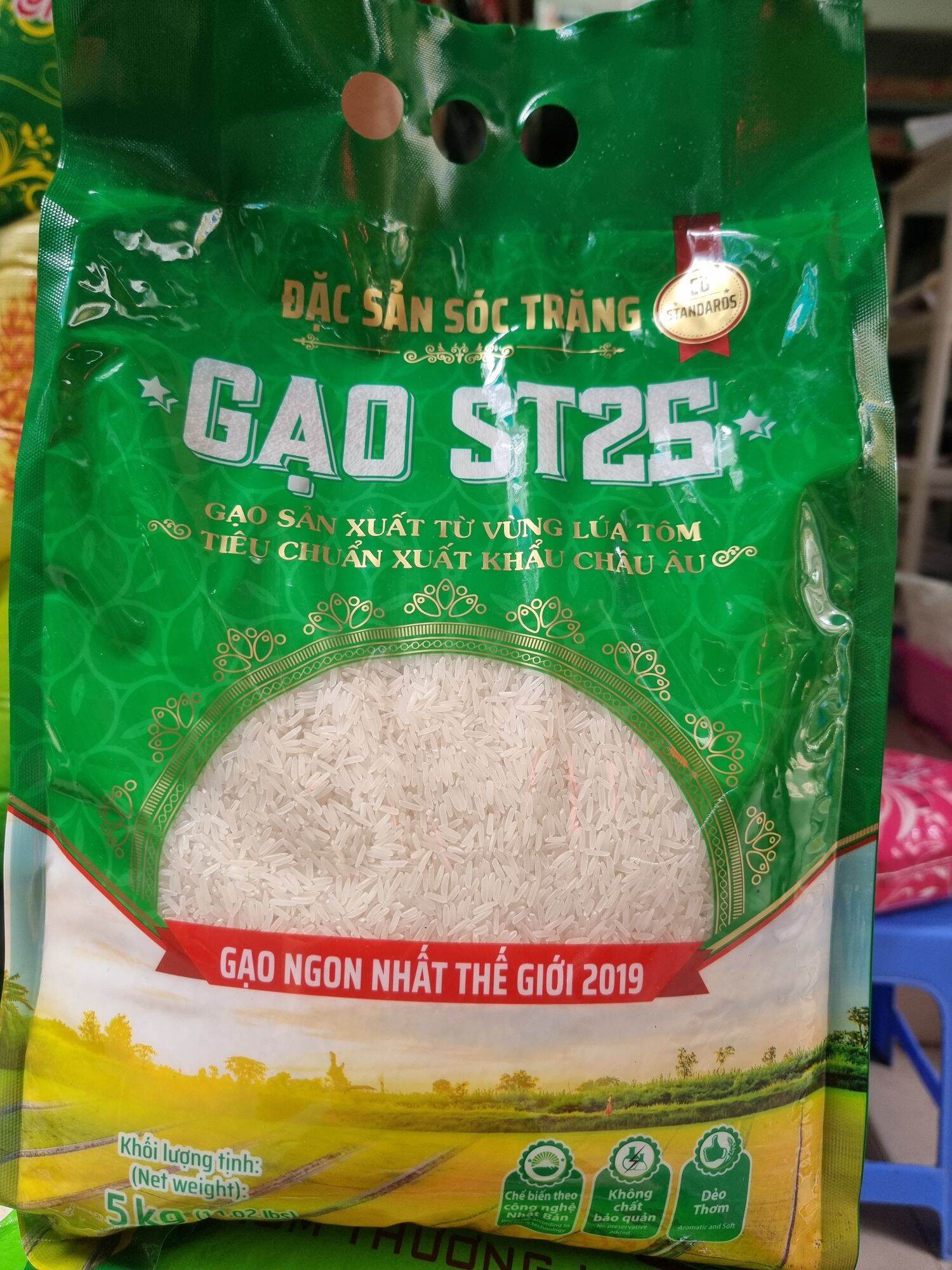 Gạo st25 vinaseed
