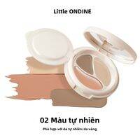 LITTLE ONDINE | Bảng Che Khuyết Điểm 3 Màu – Che Thâm Mụn Quầng Mắt Làm Sáng Da