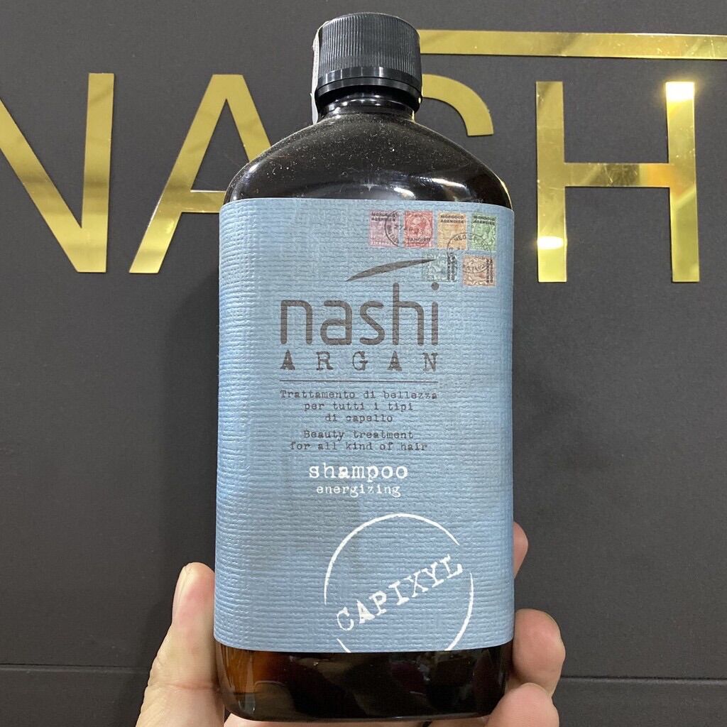🇮🇹Italia🇮🇹 Dầu gội làm sạch, chống rụng - Nashi Argan Exfoliating Shampoo 500ml