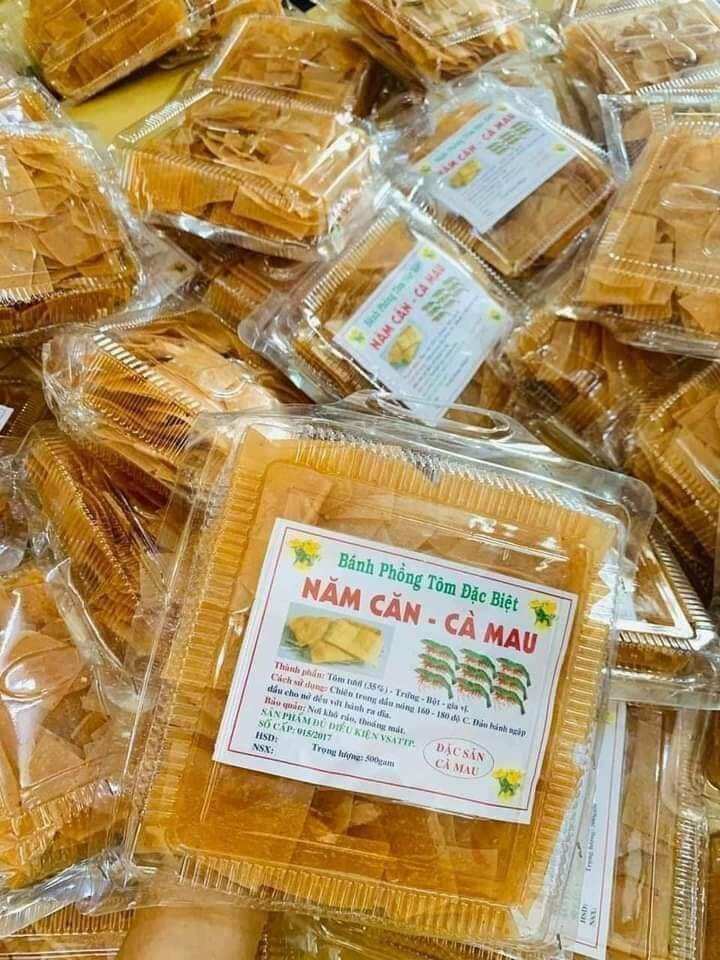 Bánh phồng tôm Cà Mau loại 1