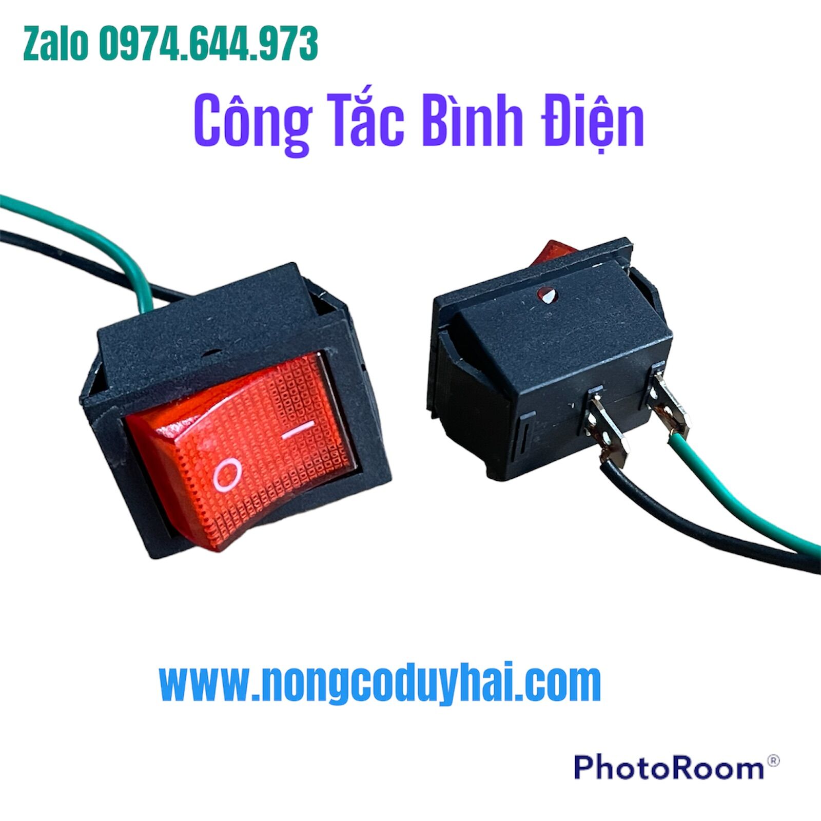 Công tắc bình xịt điện / công tắc đơn và đôi