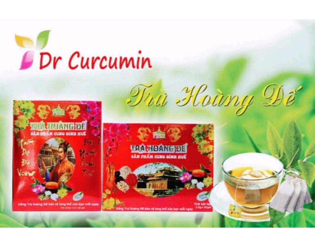 TRÀ HOÀNG ĐẾ TÚI LỌC HỘP 30 GÓI