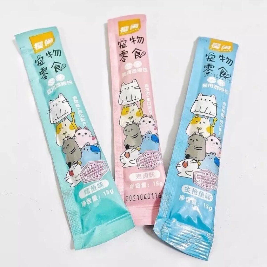 Combo 100 thanh súp thưởng cho mèo mix vị