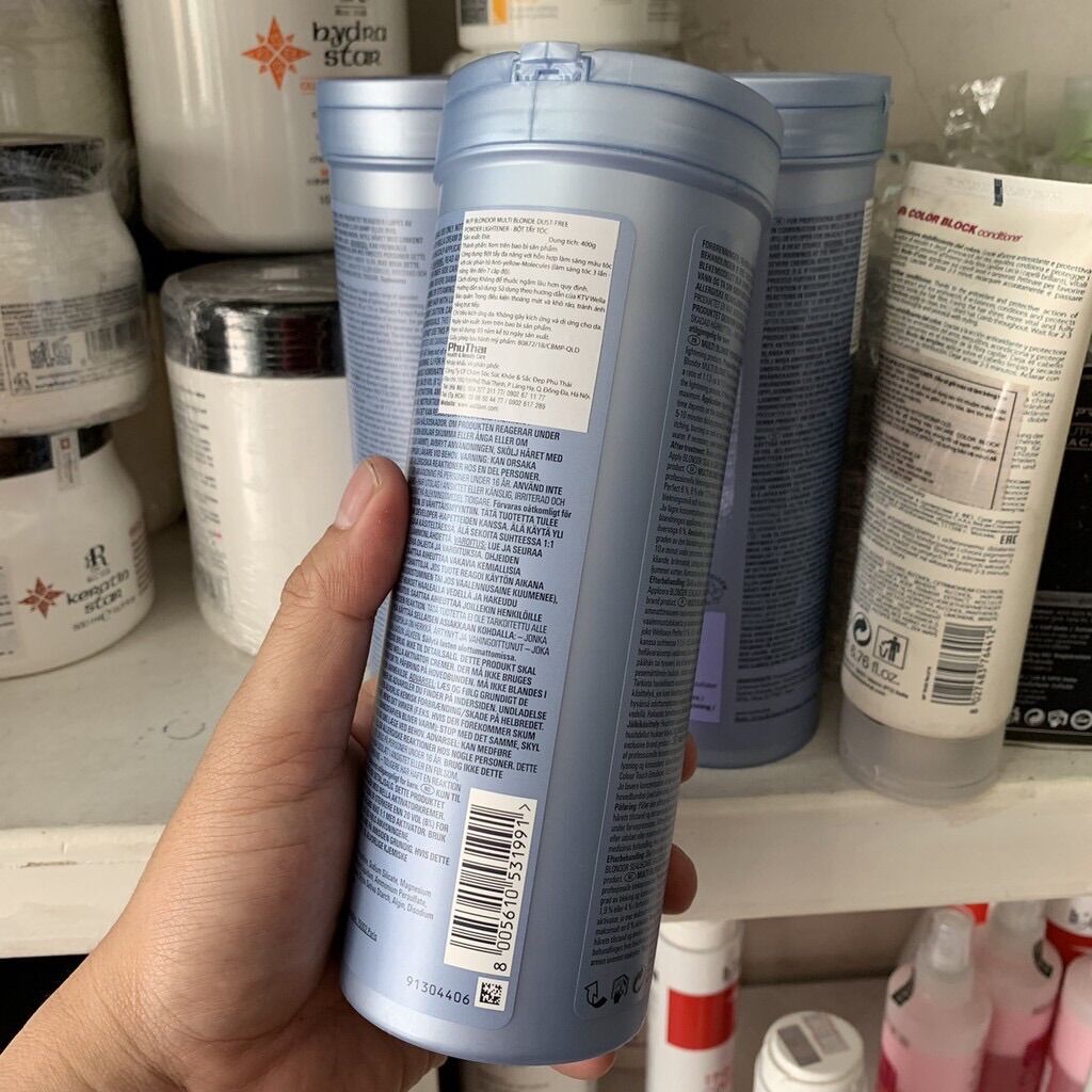 [HCM]Bột tẩy cao cấp Wella Blondor Multi Up từ 7 Level ( Đức) 400g