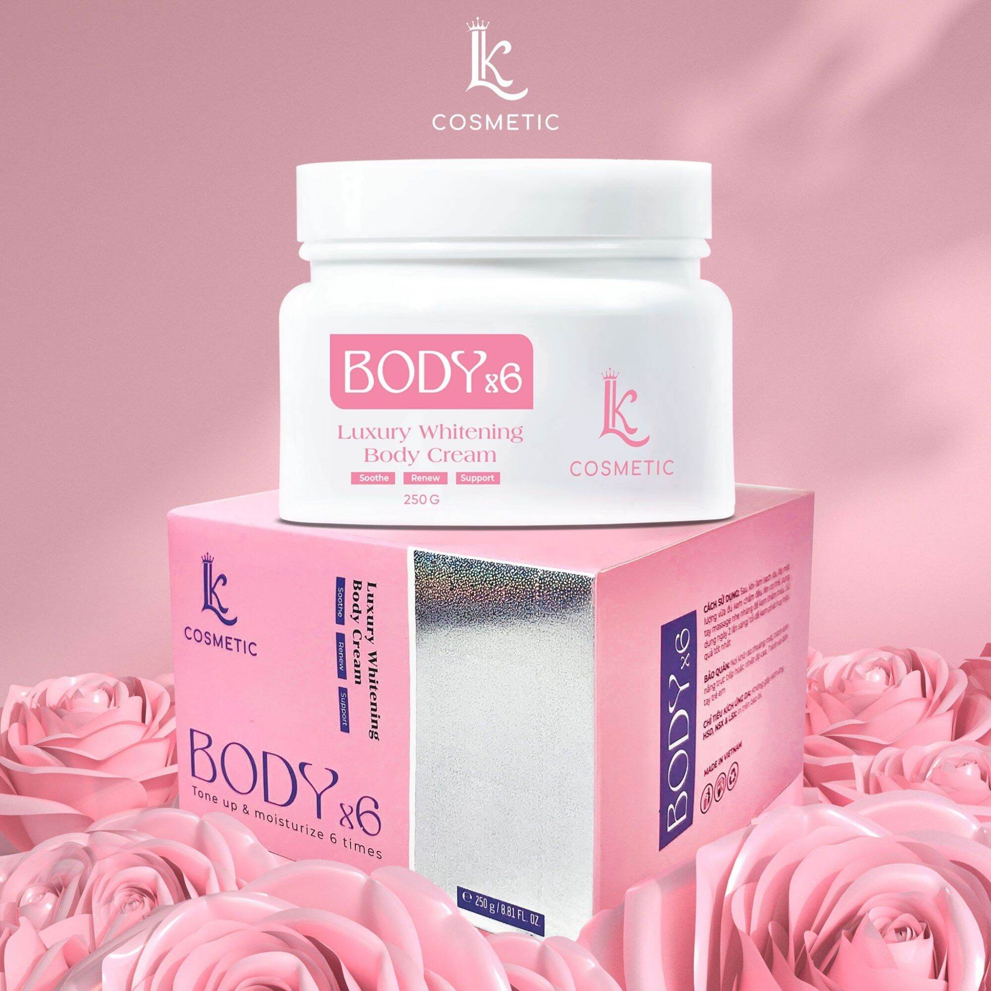 Combo 2 - Kem Body x6 Luxury Whitening