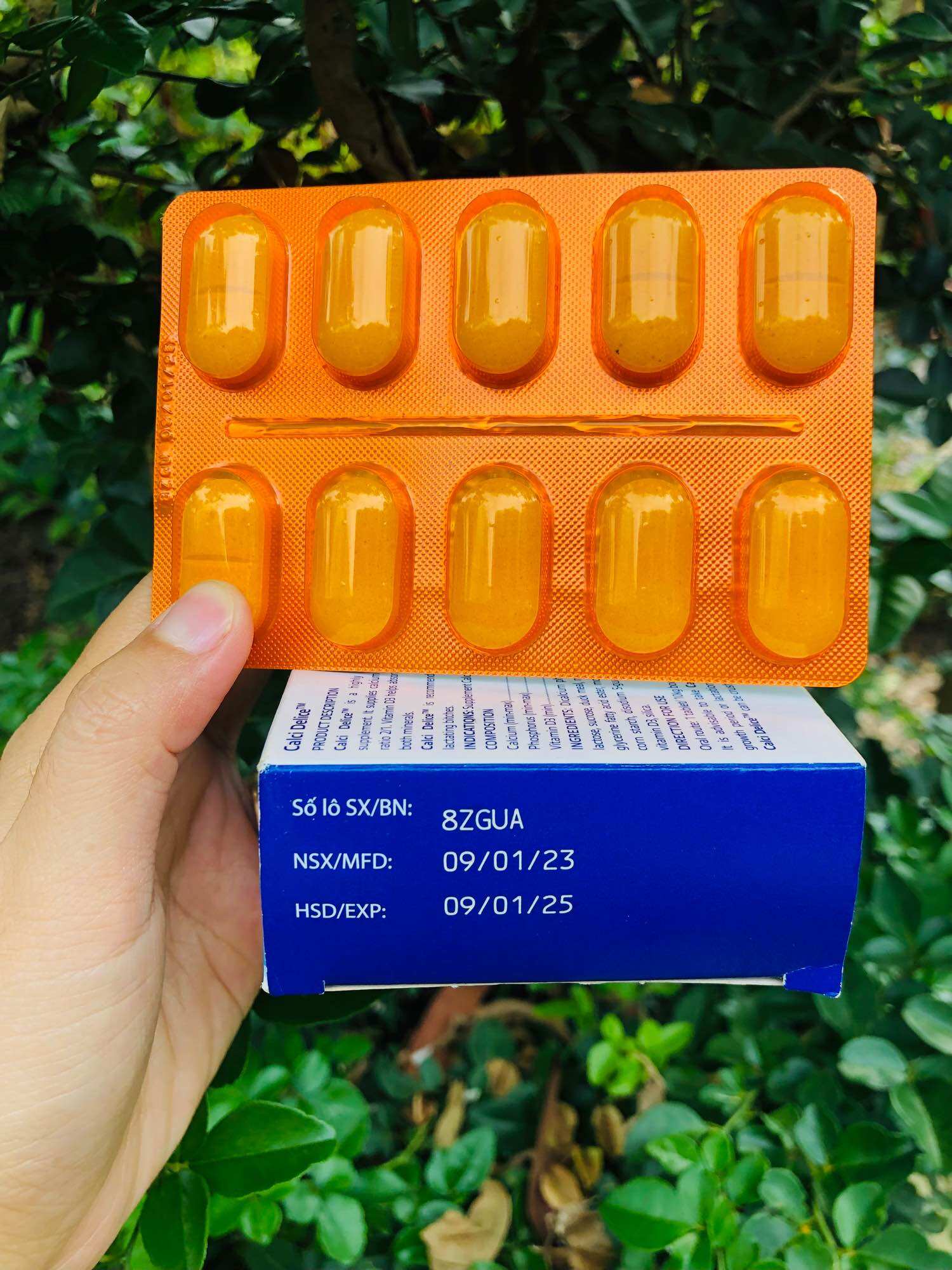 [1 vĩ X 10viên] Bổ sung canxi cho chó mèo (Canxi Delice Virbac)