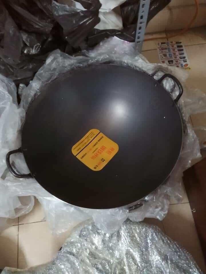 chảo thép 2 quai cao cấp size 40cm(chuyên dụng nhà hàng)