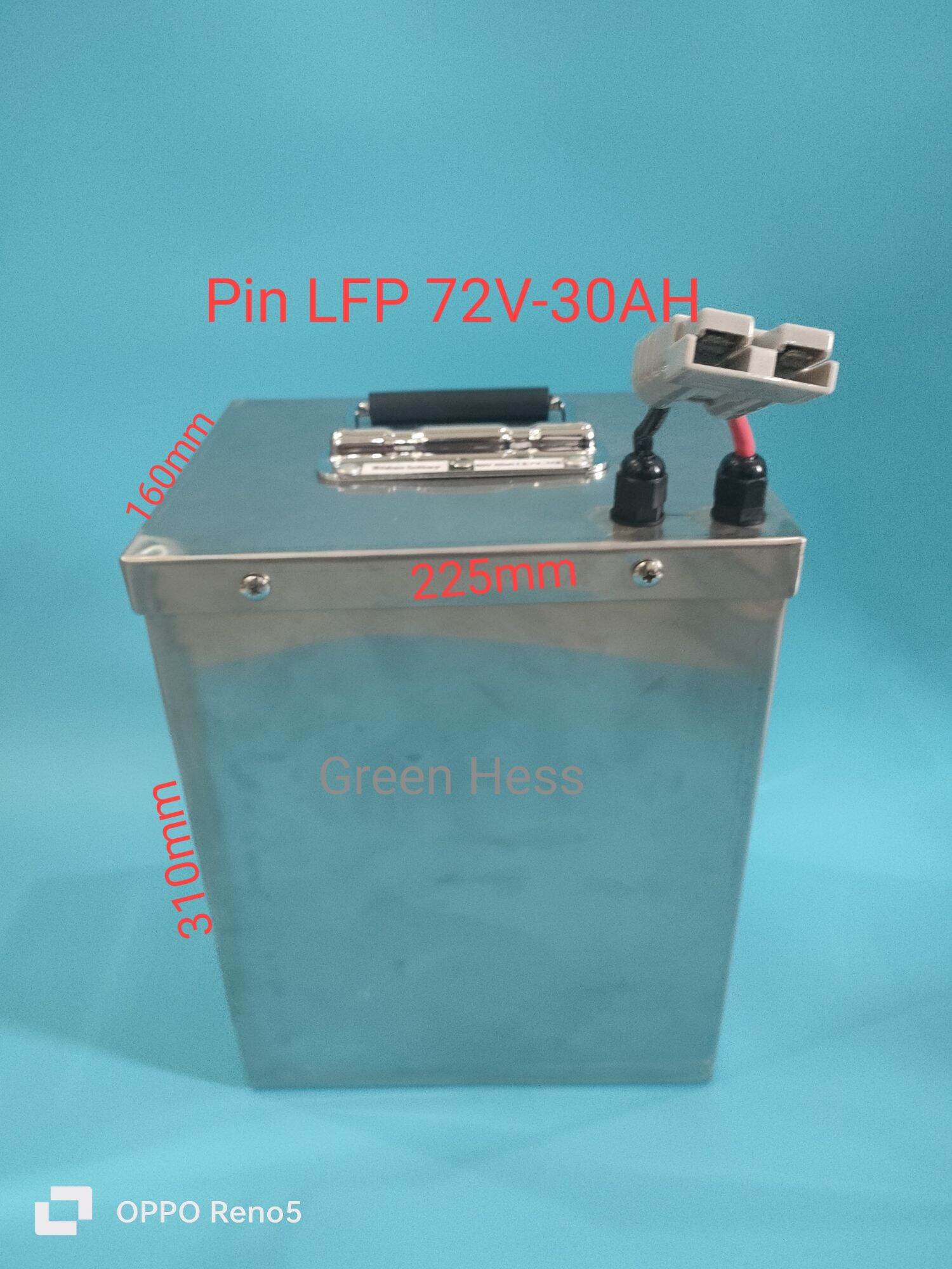 Pin xe Máy điện LFP 48V, 60V, 72V BH 3 năm, tặng sạc