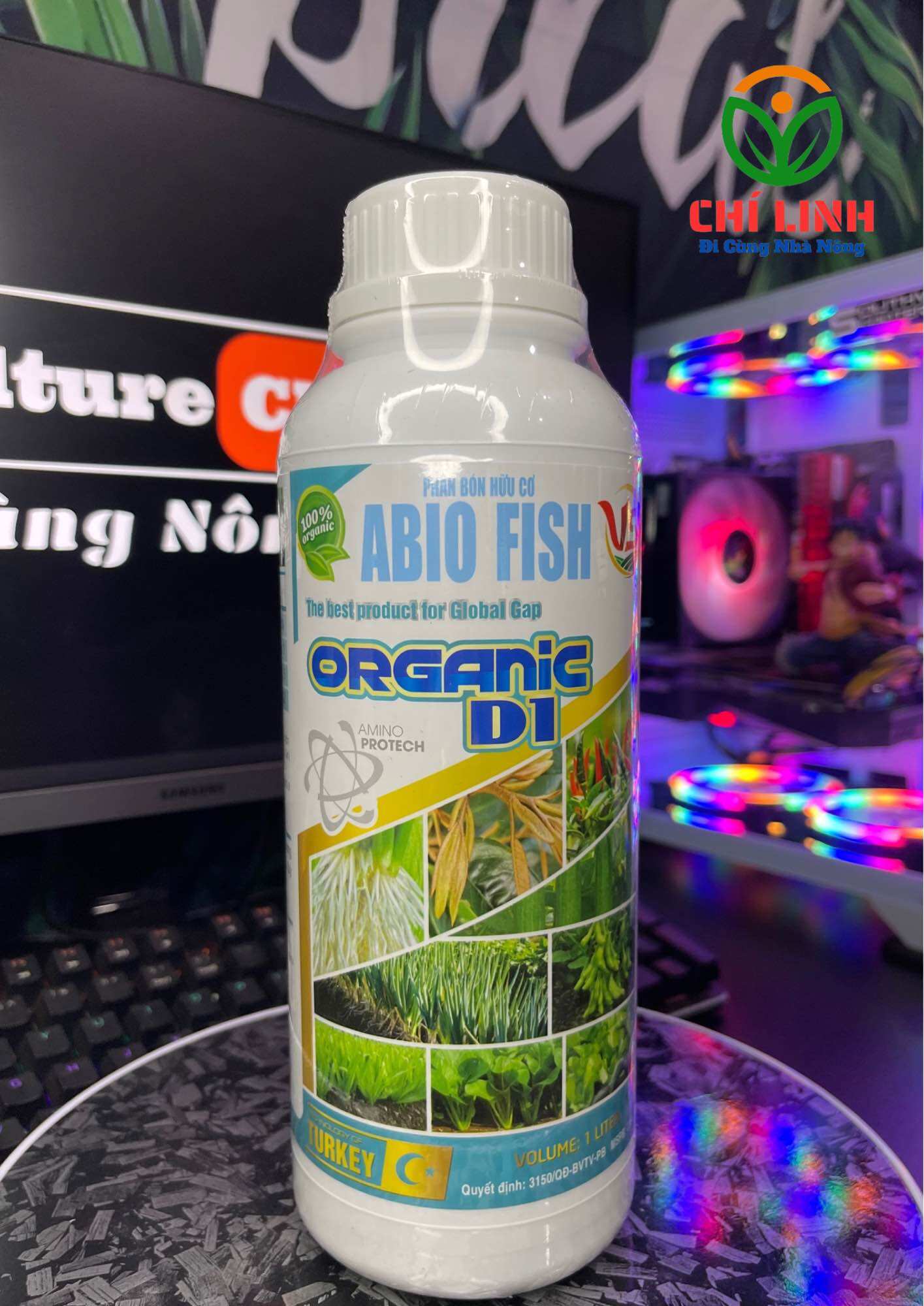 Phân bón lá organic d1, phân bón hữu cơ, ra rễ, nở bụi, tiết kiệm phân bón