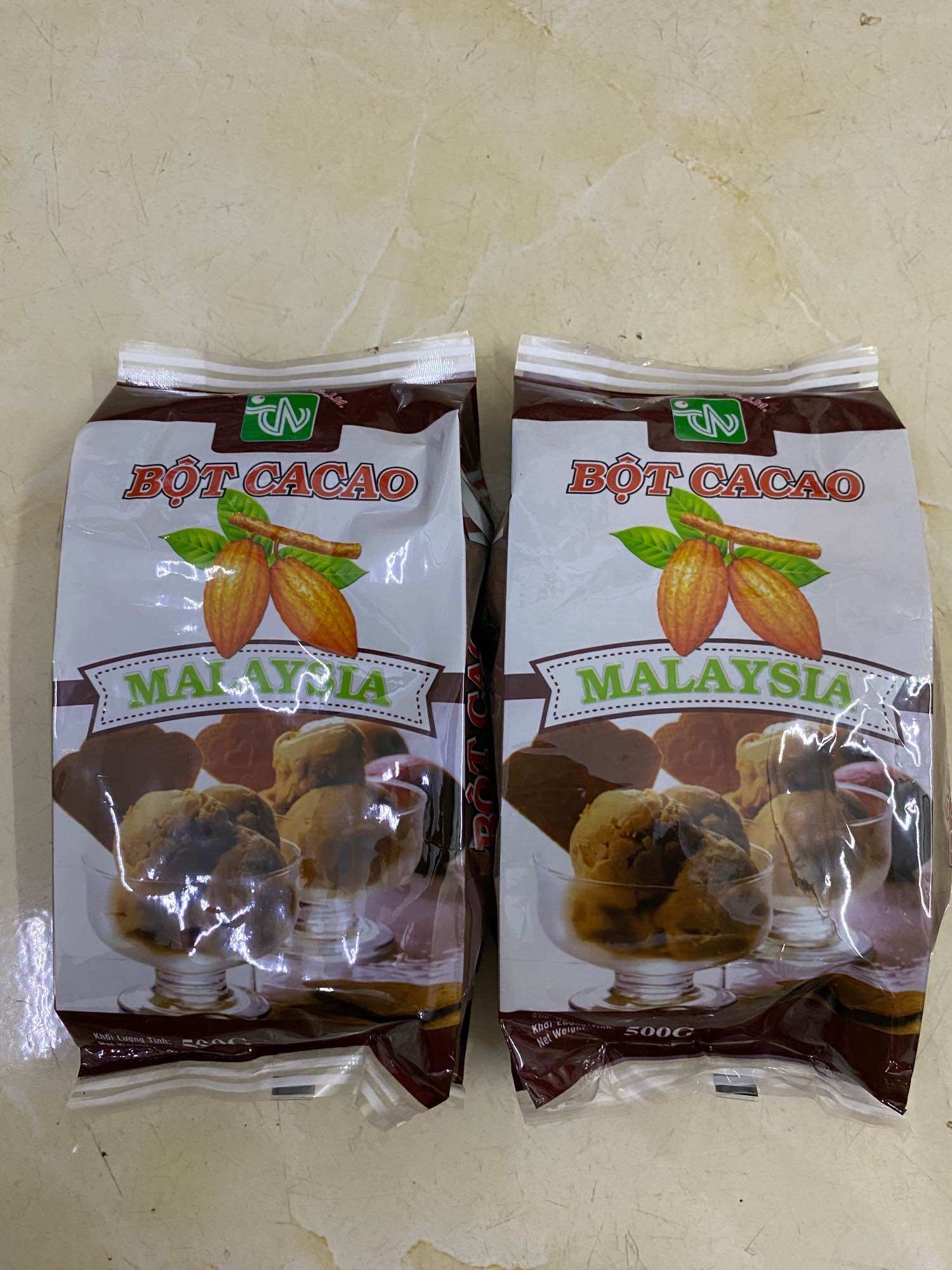 ca cao sữa Malaysia gói 500g