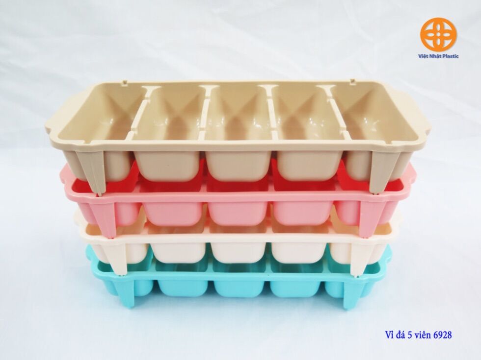 Khay đá 5 viên nhựa dẻo Việt Nhật