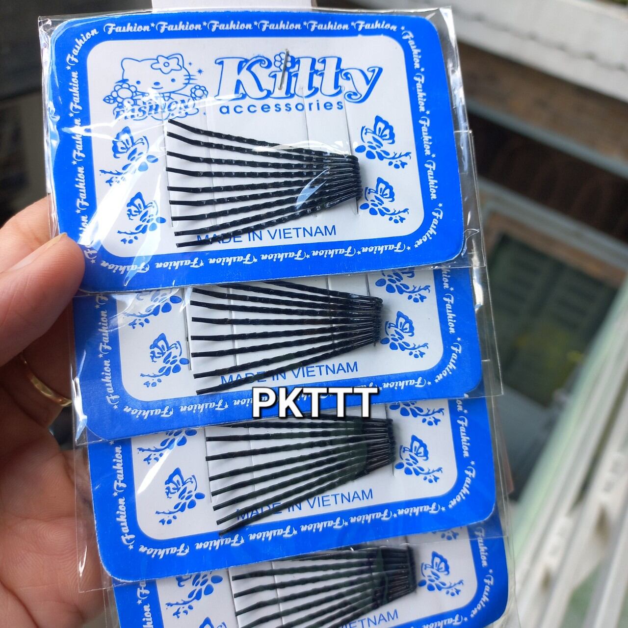 Sỉ 10 vỉ kẹp tăm nhí 4cm (1 vỉ/5 vỉ/ 10 vỉ)