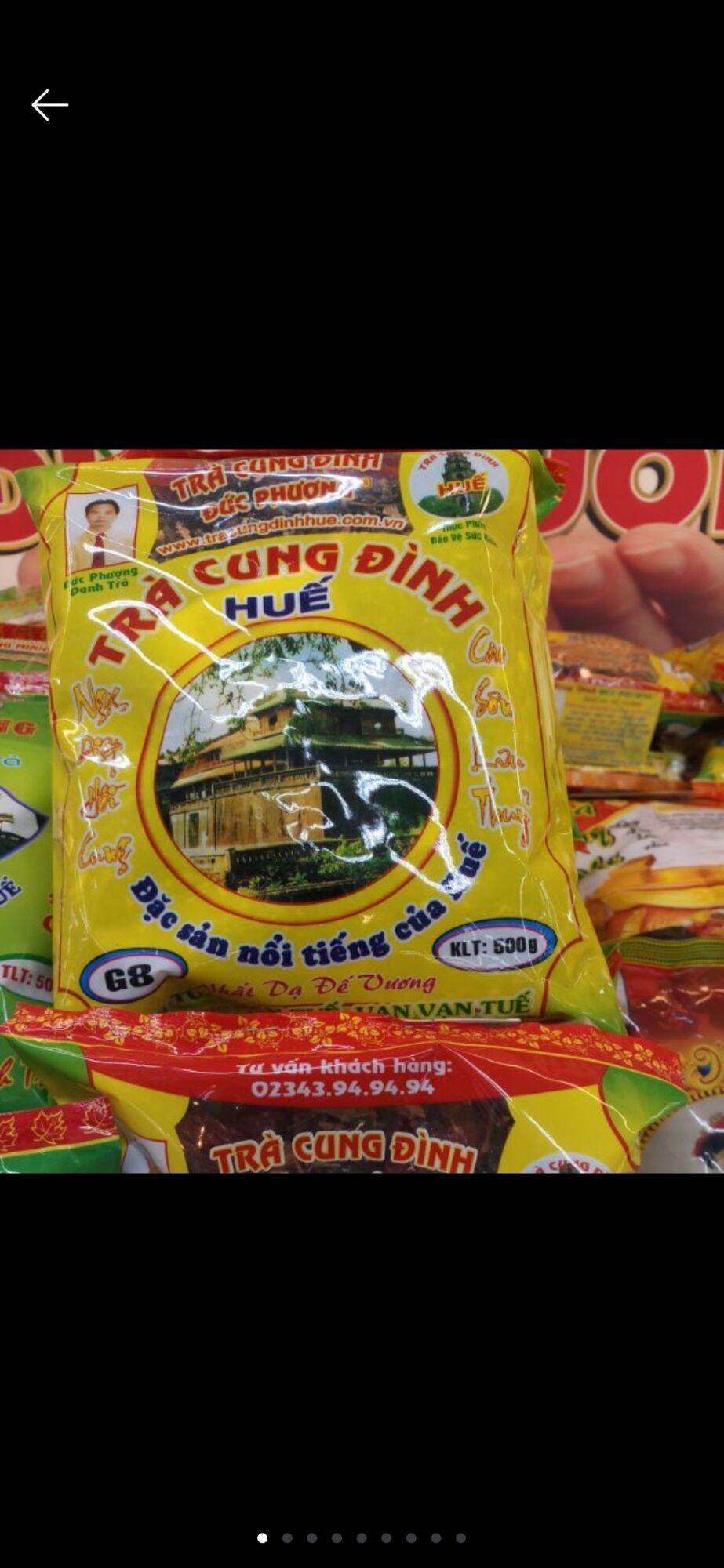Trà cung đình đức phượng 500g đặc sản huế