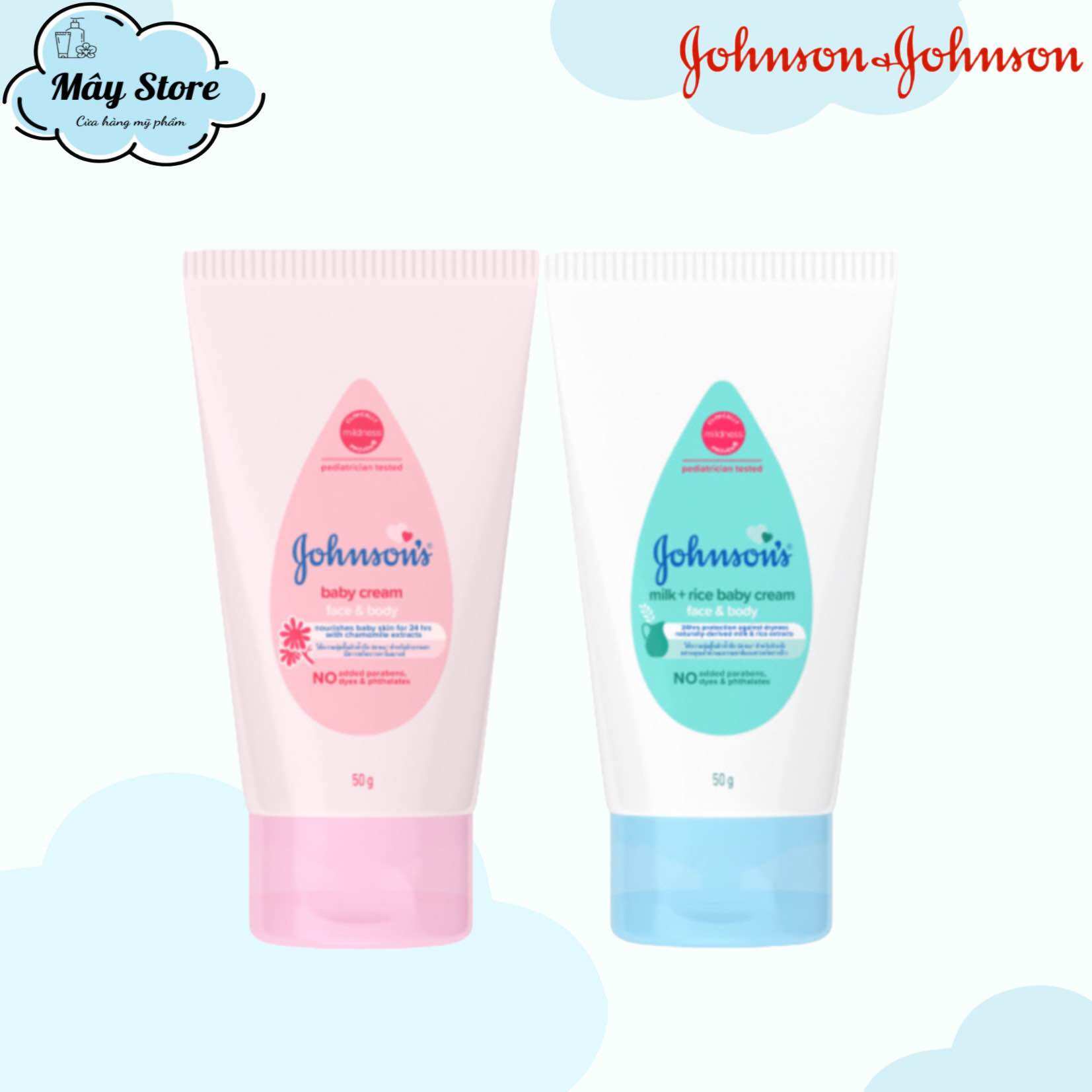 Kem dưỡng da johnson’s baby 50g