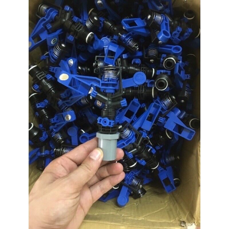combo 5 béc tưới cánh đập chân ren 21mm