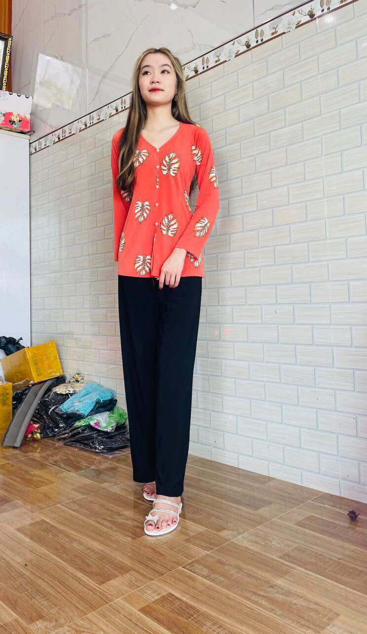 Áo bà ba bông may sẵn (từ 40-70kg )(áo ko kèm quần)