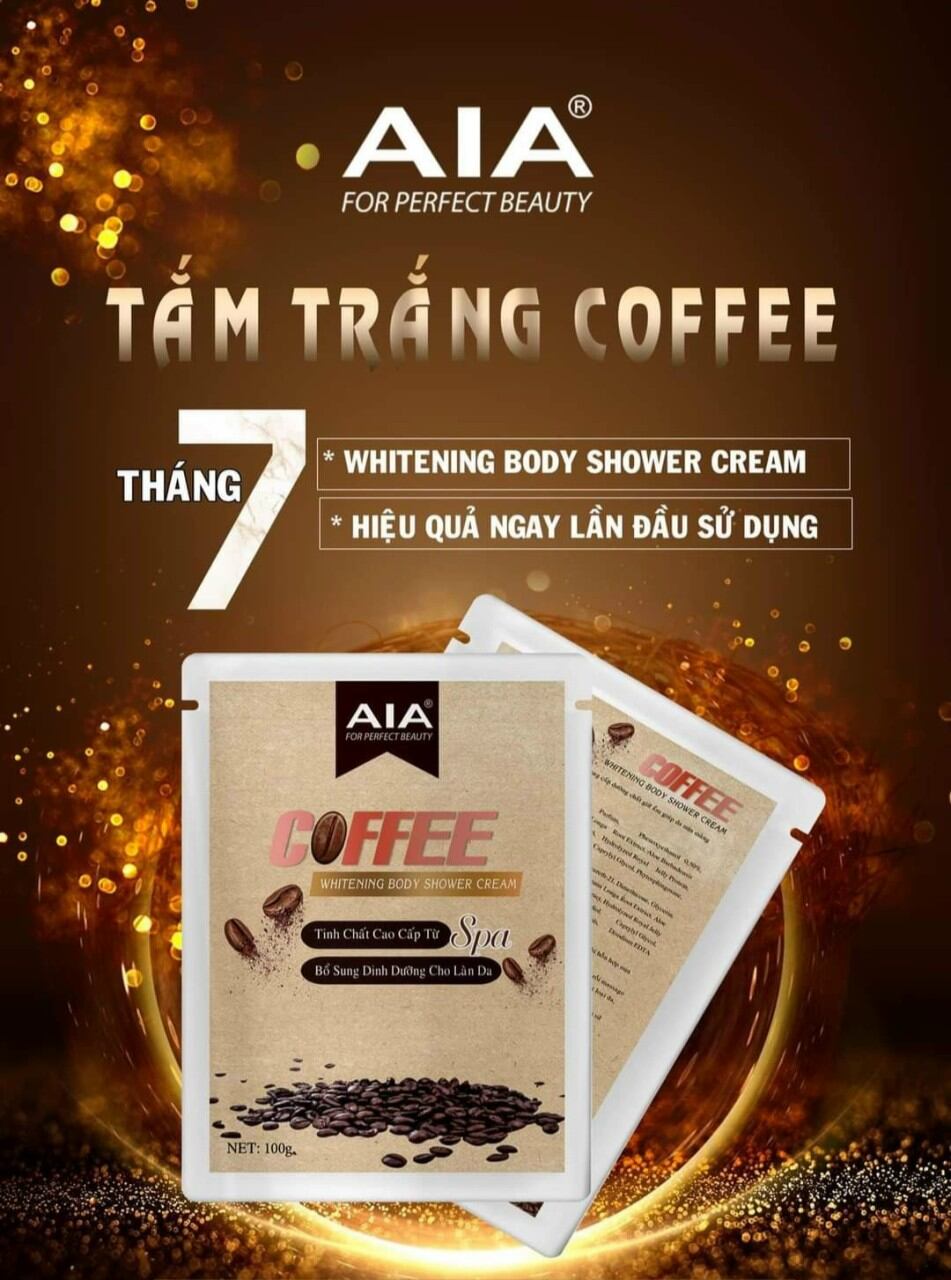 KEM TẮM TRẮNG AIA COFFEE