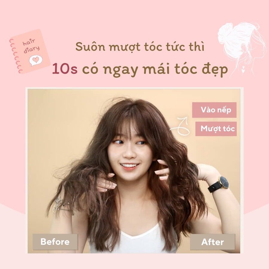 Dưỡng tóc Hair Diary dành cho tóc tẩy nhuộm